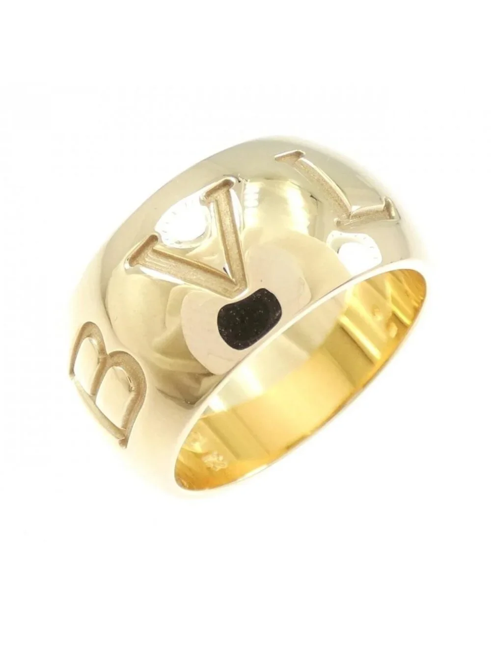 Bvlgari Mono Logo Ring